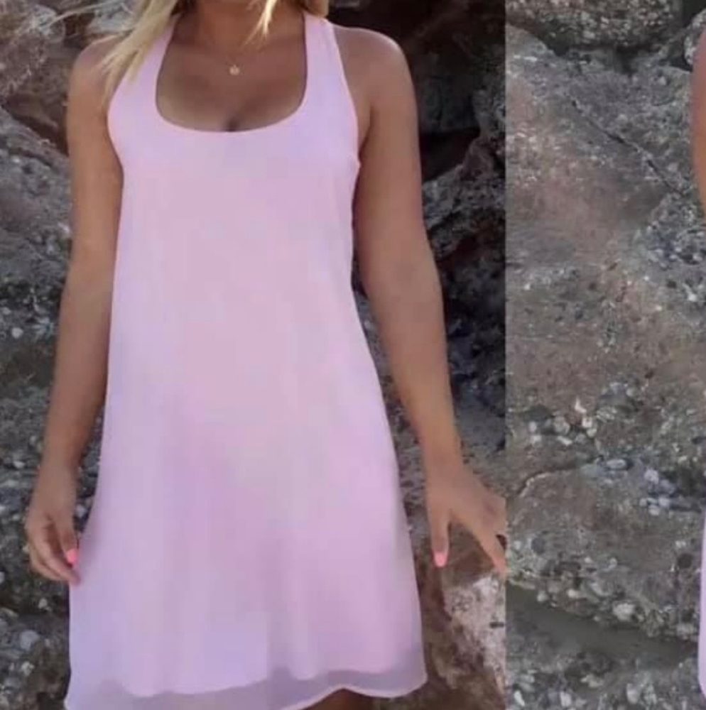 Flowy Pink Dress